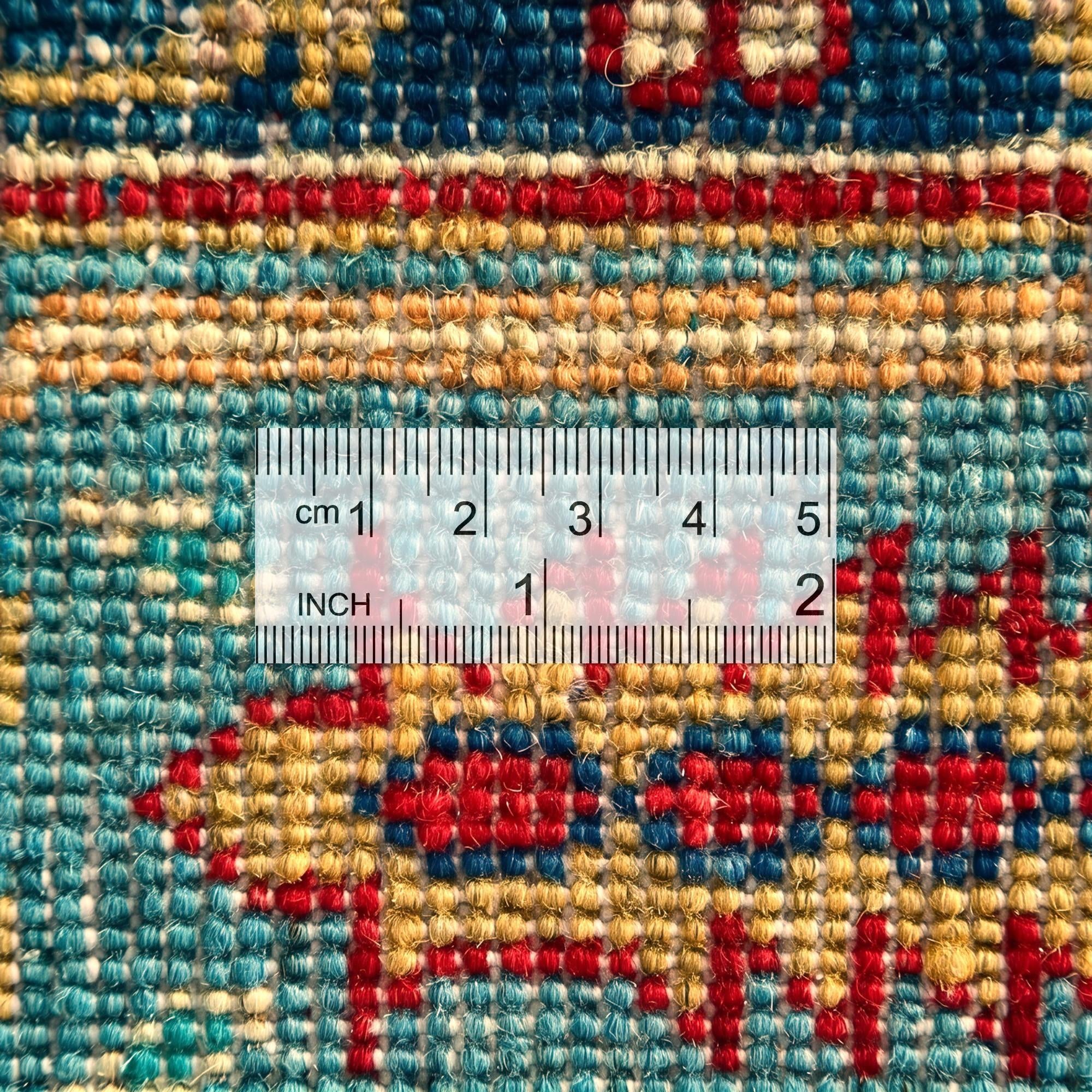5' 7 x 7' 9 Hand Knotted Kazak Rug