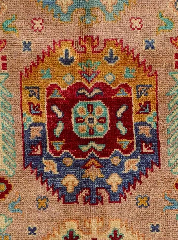 5' 7 x 7' 9 Hand Knotted Kazak Rug