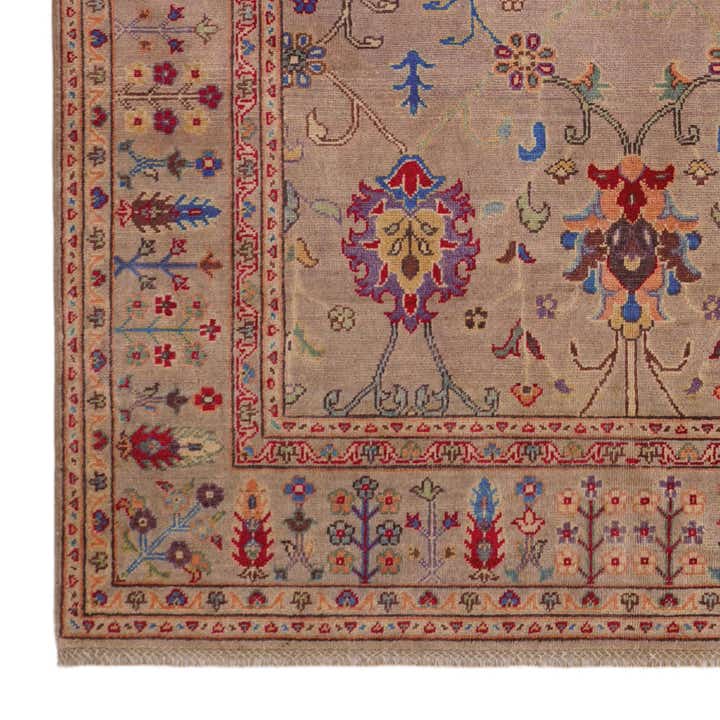 5' 8 x 8' Hand Knotted Kazak Rug