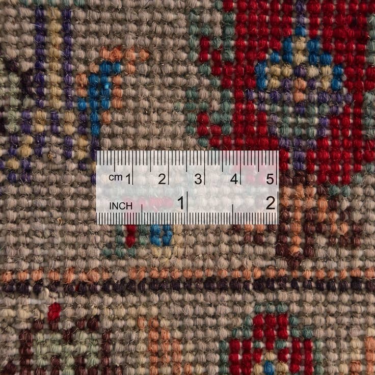 Detail image of 5' 8 x 8' Hand Knotted Kazak Rug