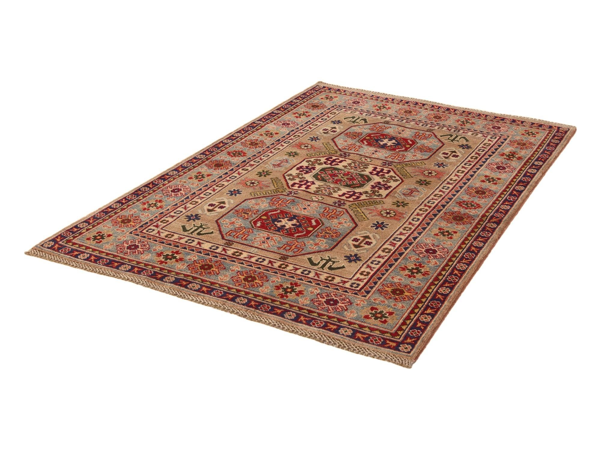 4' x 5' 11 Hand Knotted Kazak Rug