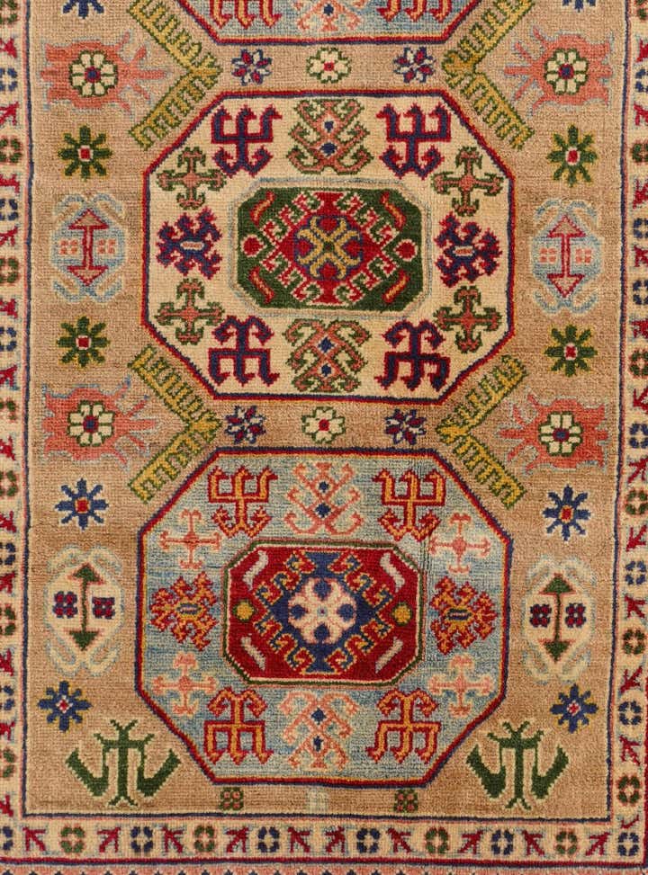 4' x 5' 11 Hand Knotted Kazak Rug