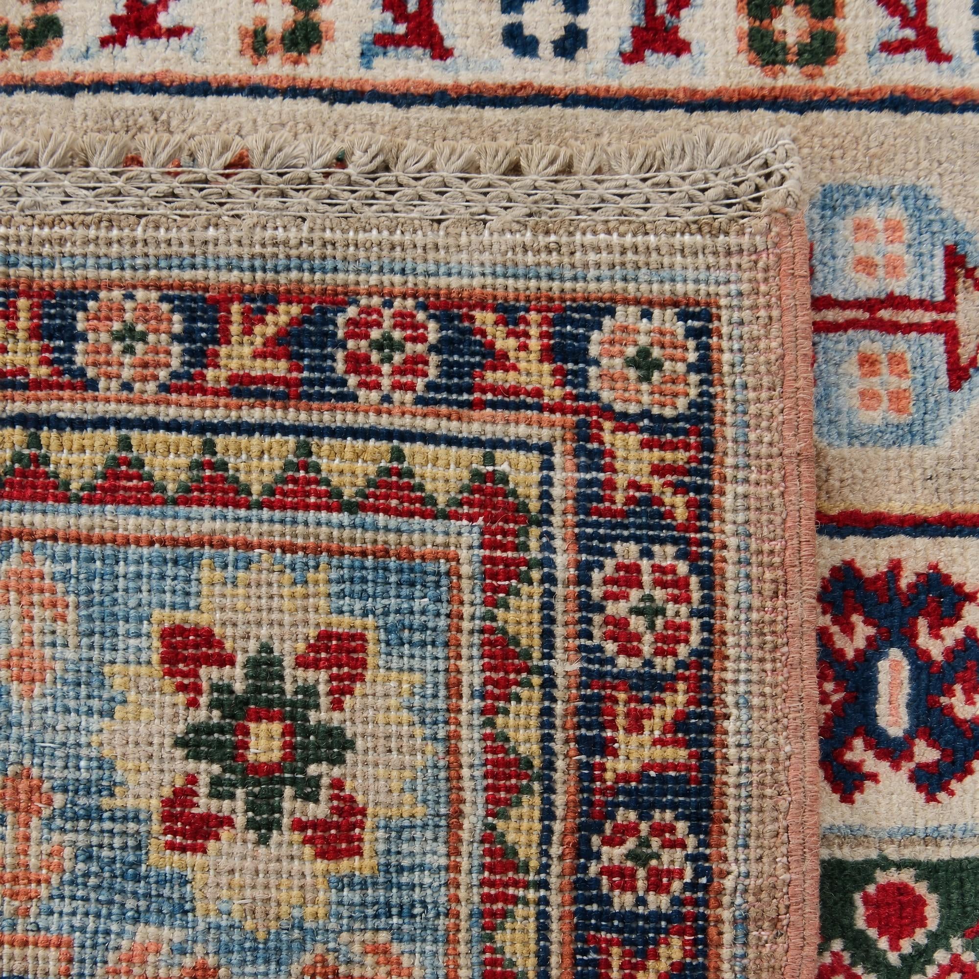 120cm x 180cm Hand Knotted Kazak Rug