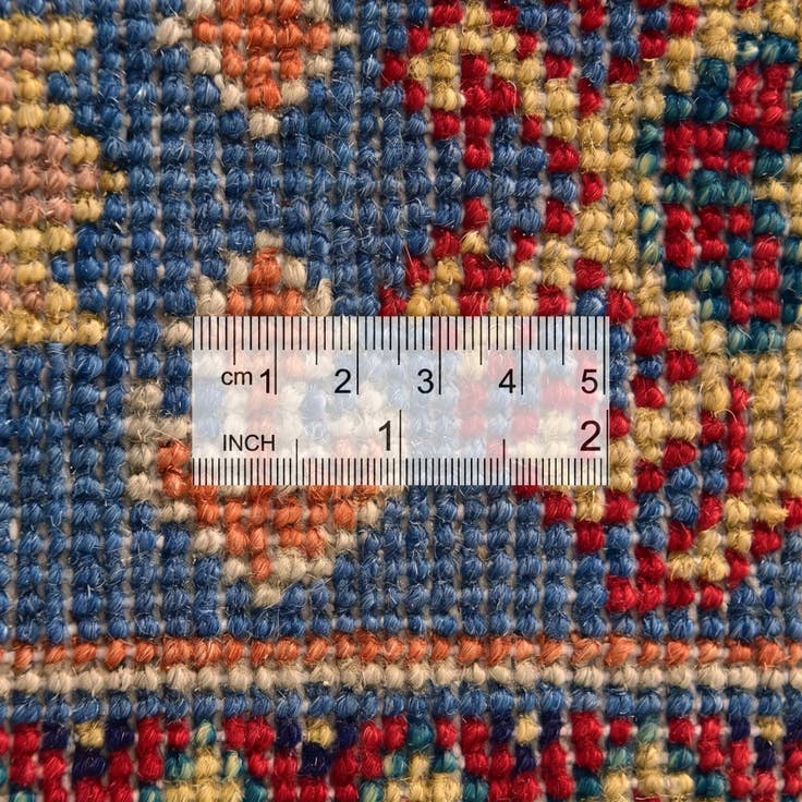 Detail image of 4' 3 x 5' 10 Hand Knotted Kazak Rug