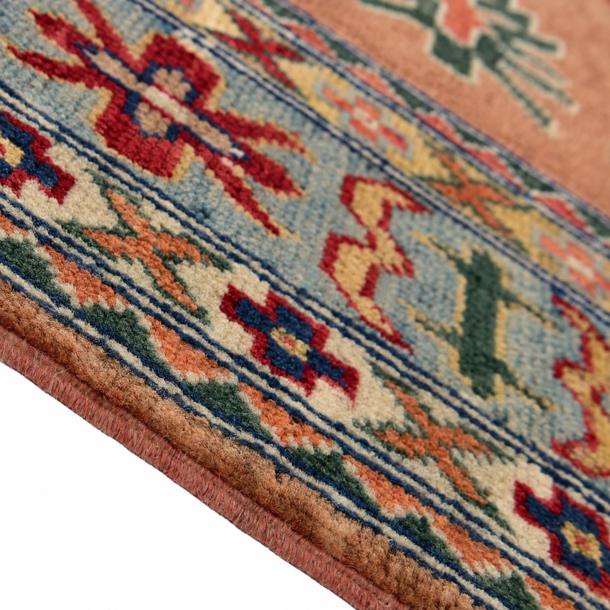 125cm x 180cm Hand Knotted Kazak Rug