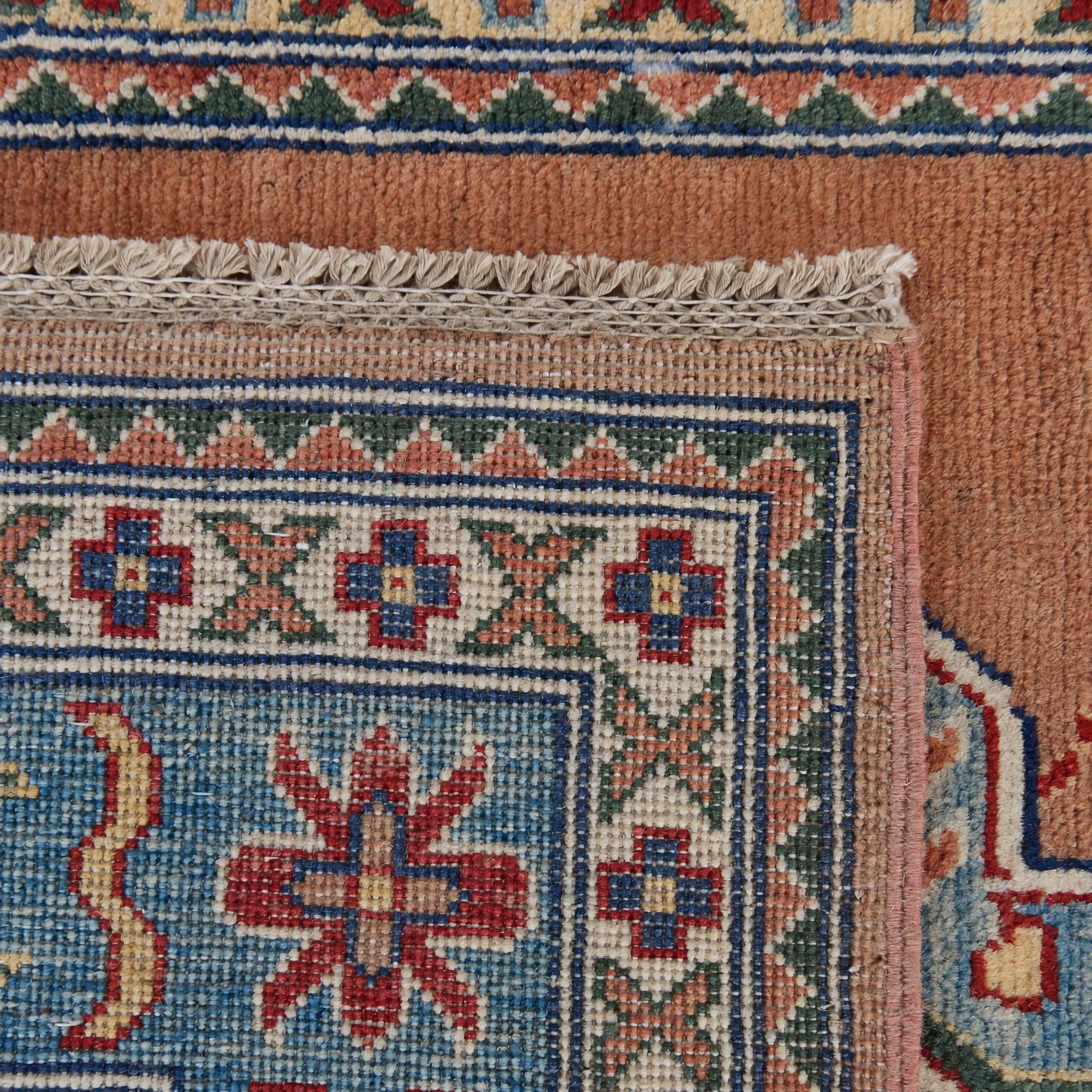 125cm x 180cm Hand Knotted Kazak Rug
