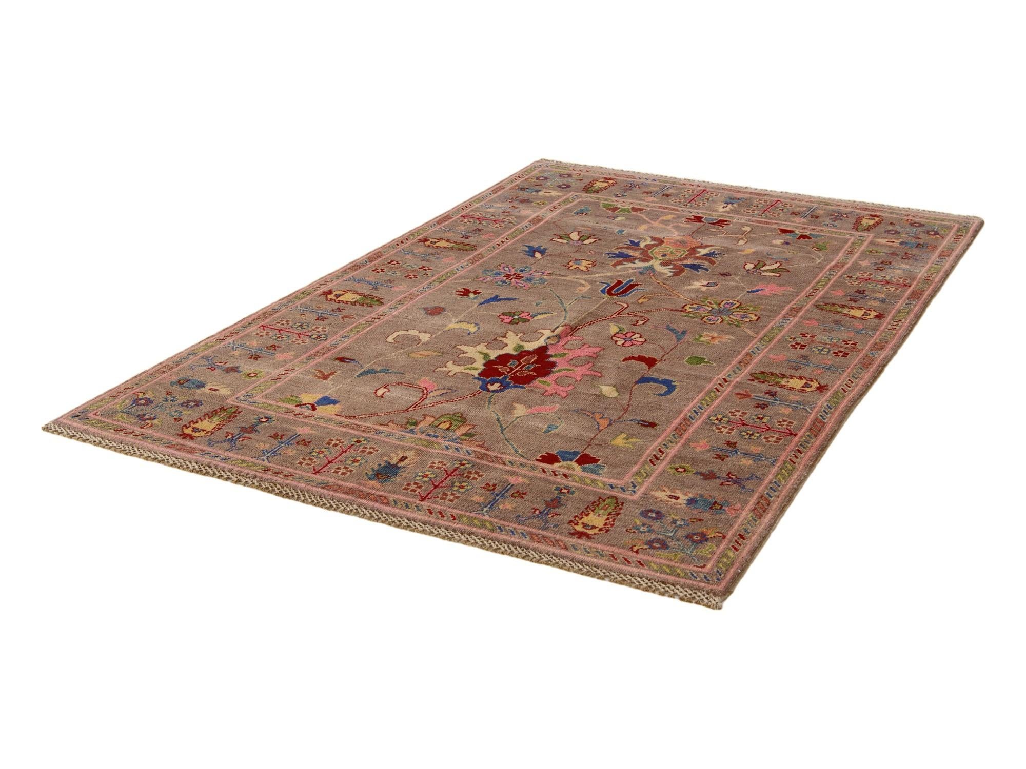 4' 1 x 6' 5 Hand Knotted Kazak Rug