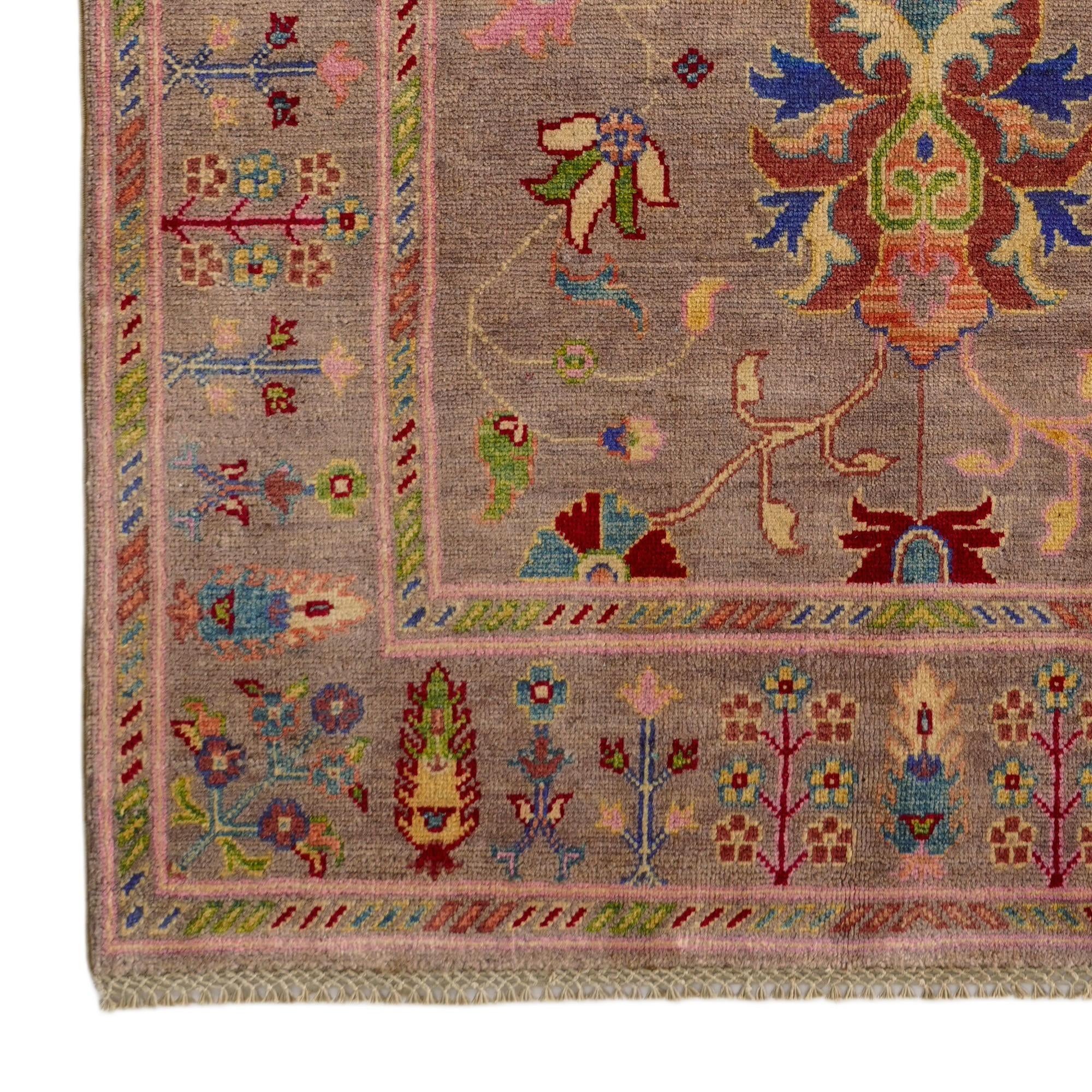 4' 1 x 6' 5 Hand Knotted Kazak Rug