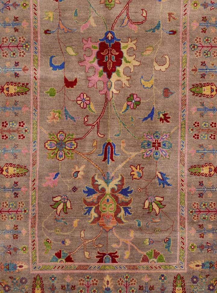 4' 1 x 6' 5 Hand Knotted Kazak Rug