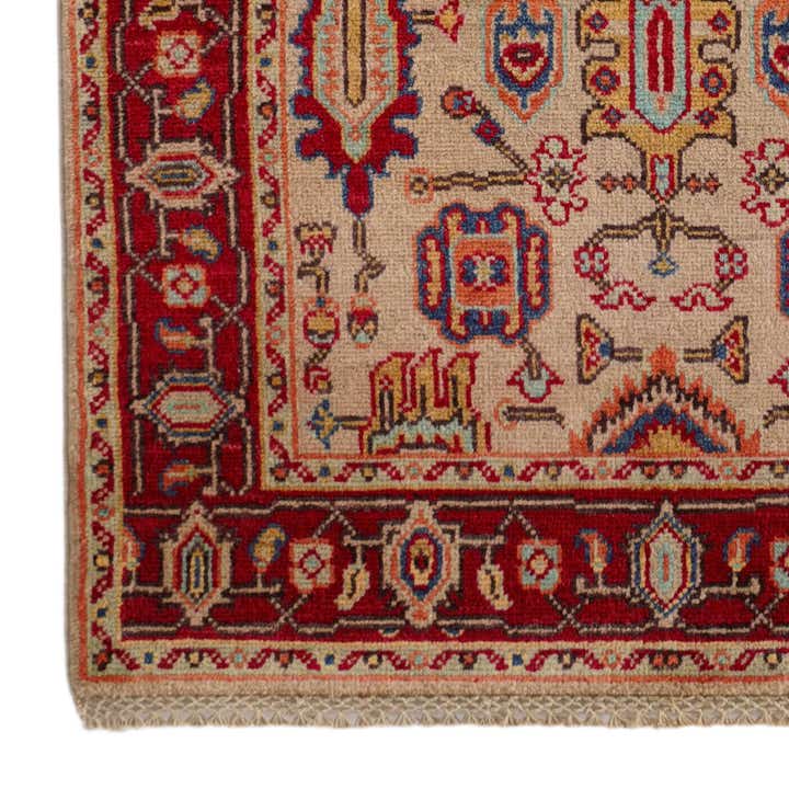 3' 1 x 4' 11 Hand Knotted Kazak Rug