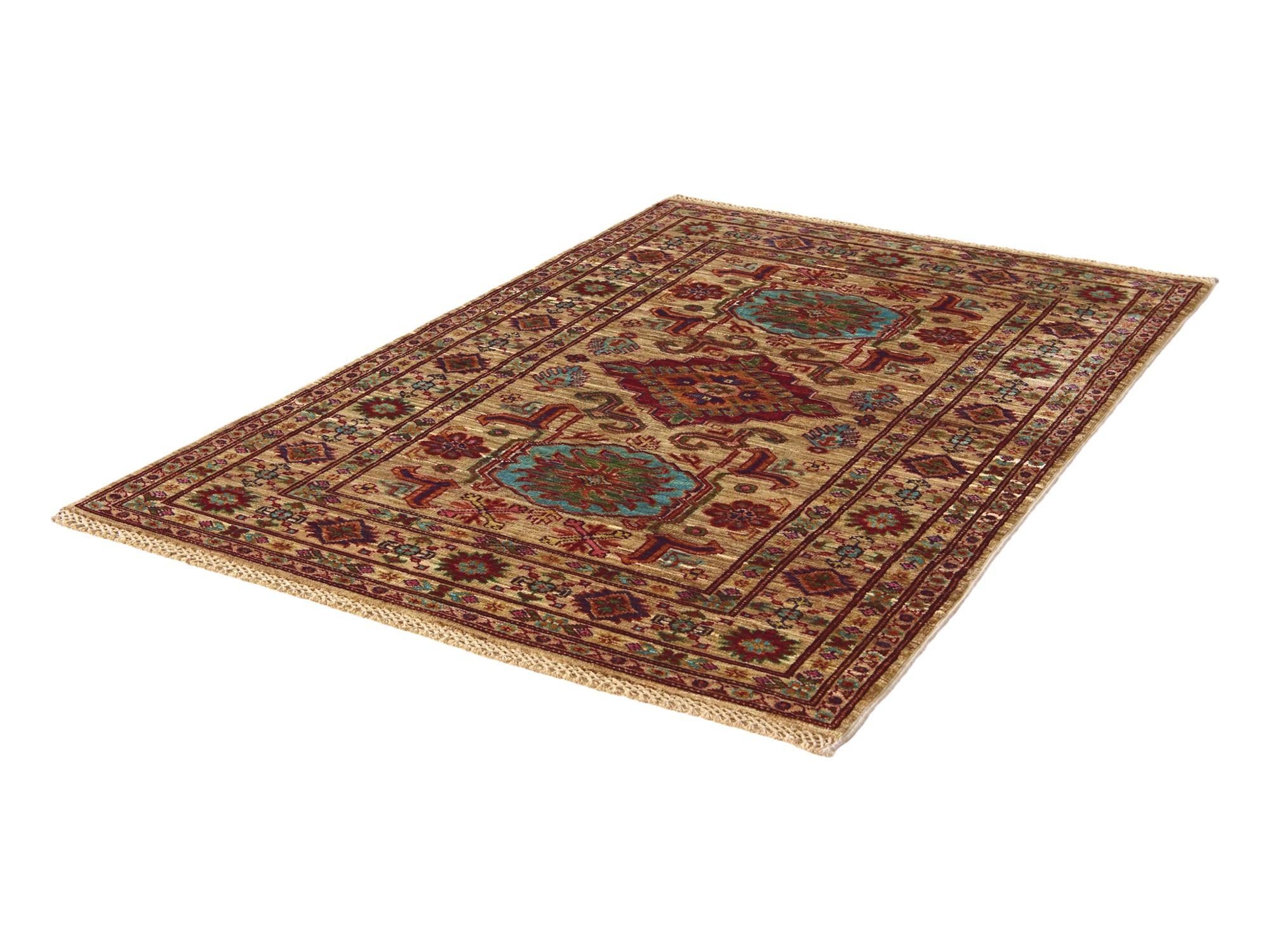 3' 5 x 5' 1 Hand Knotted Kazak Rug