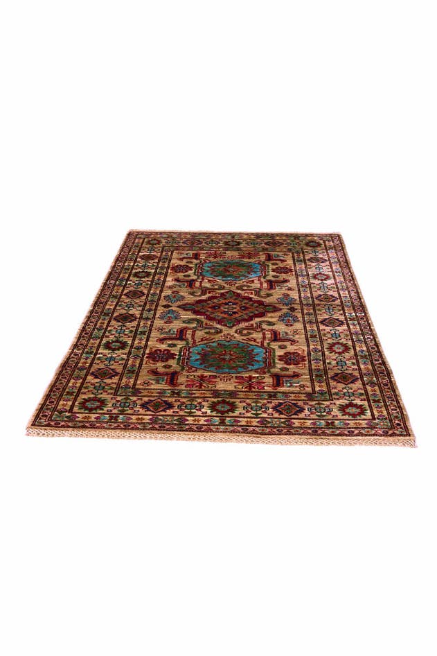 Detail image of 3' 5 x 5' 1 Hand Knotted Kazak Rug