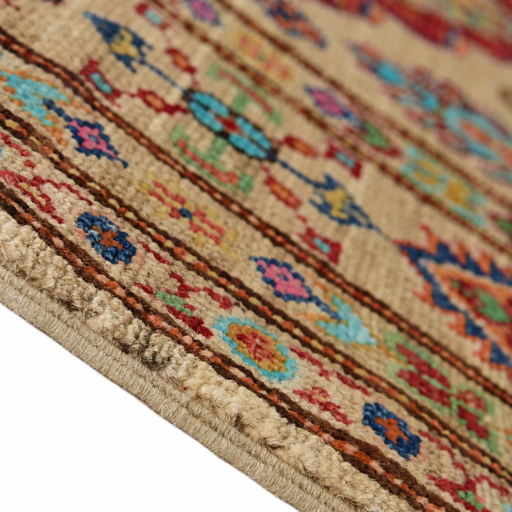 105cm x 155cm Hand Knotted Kazak Rug