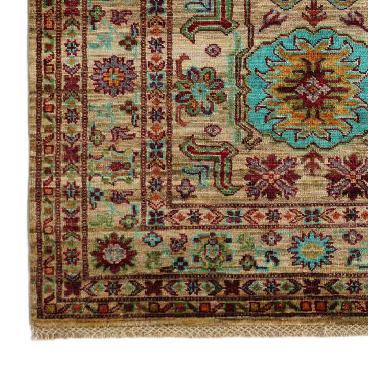 3' 6 x 5' 3 Hand Knotted Kazak Rug