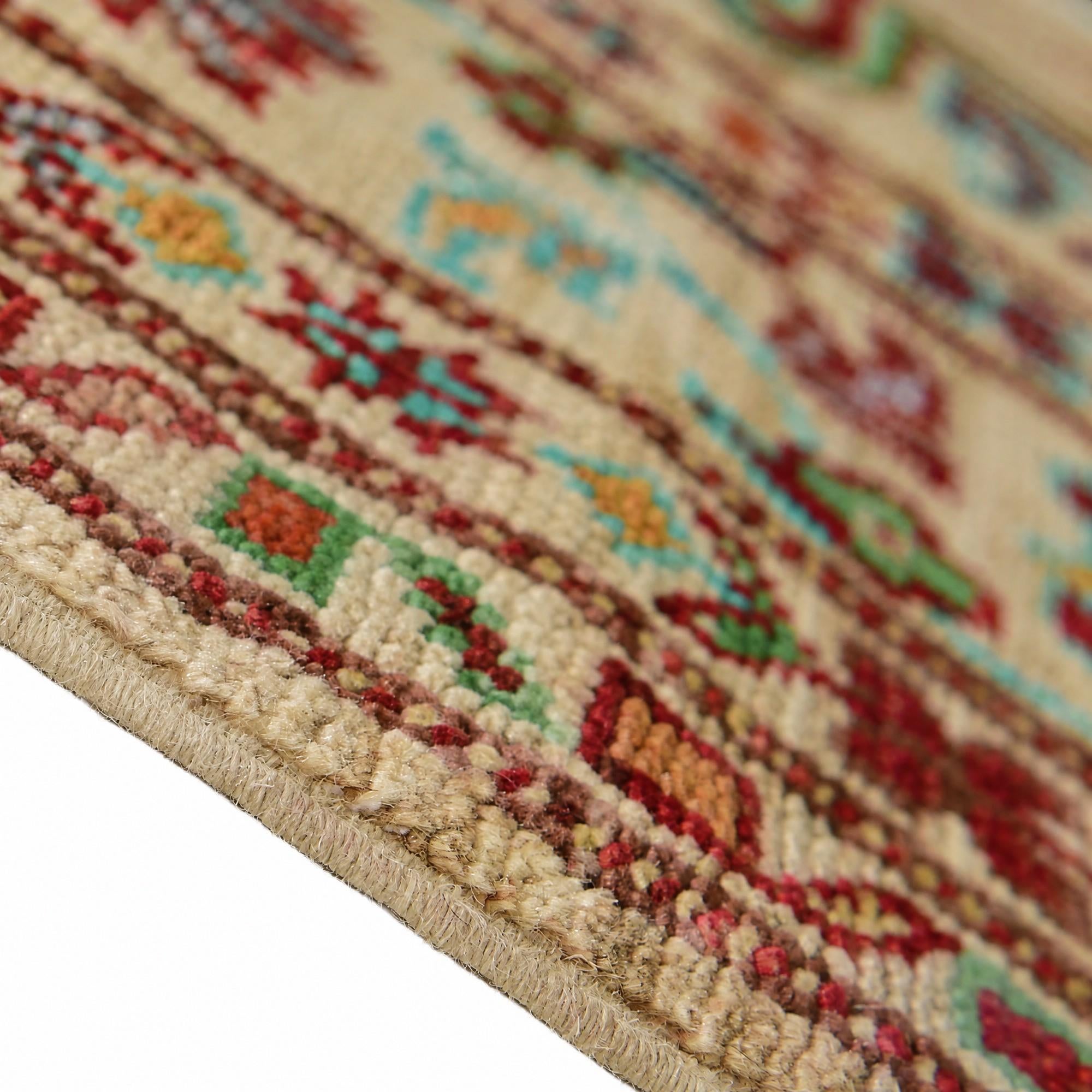 105cm x 160cm Hand Knotted Kazak Rug
