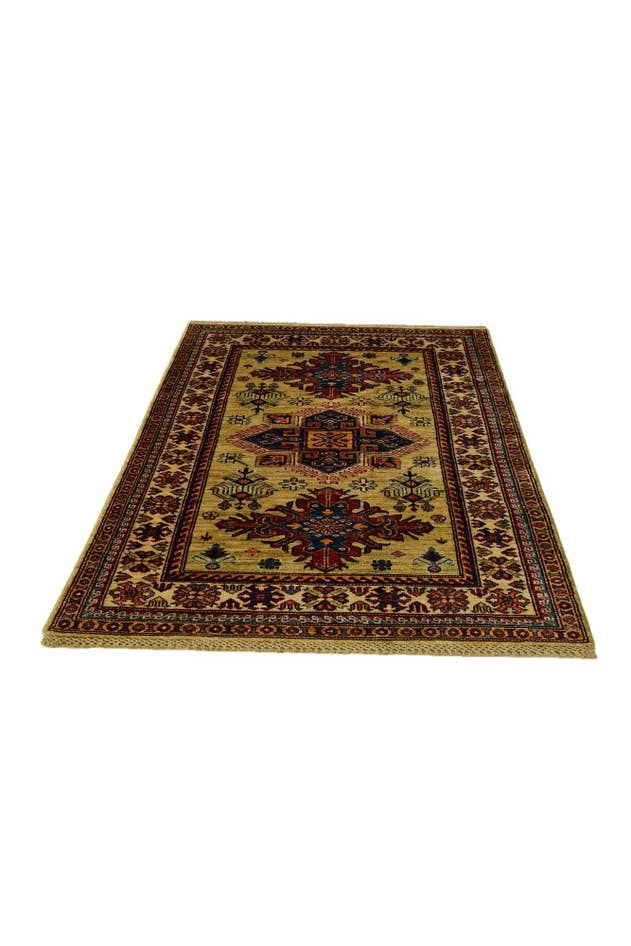 Detail image of 3' 3 x 5' 2 Hand Knotted Kazak Rug
