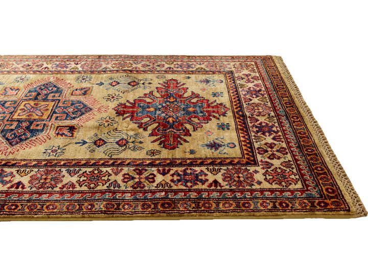 3' 3 x 5' 2 Hand Knotted Kazak Rug