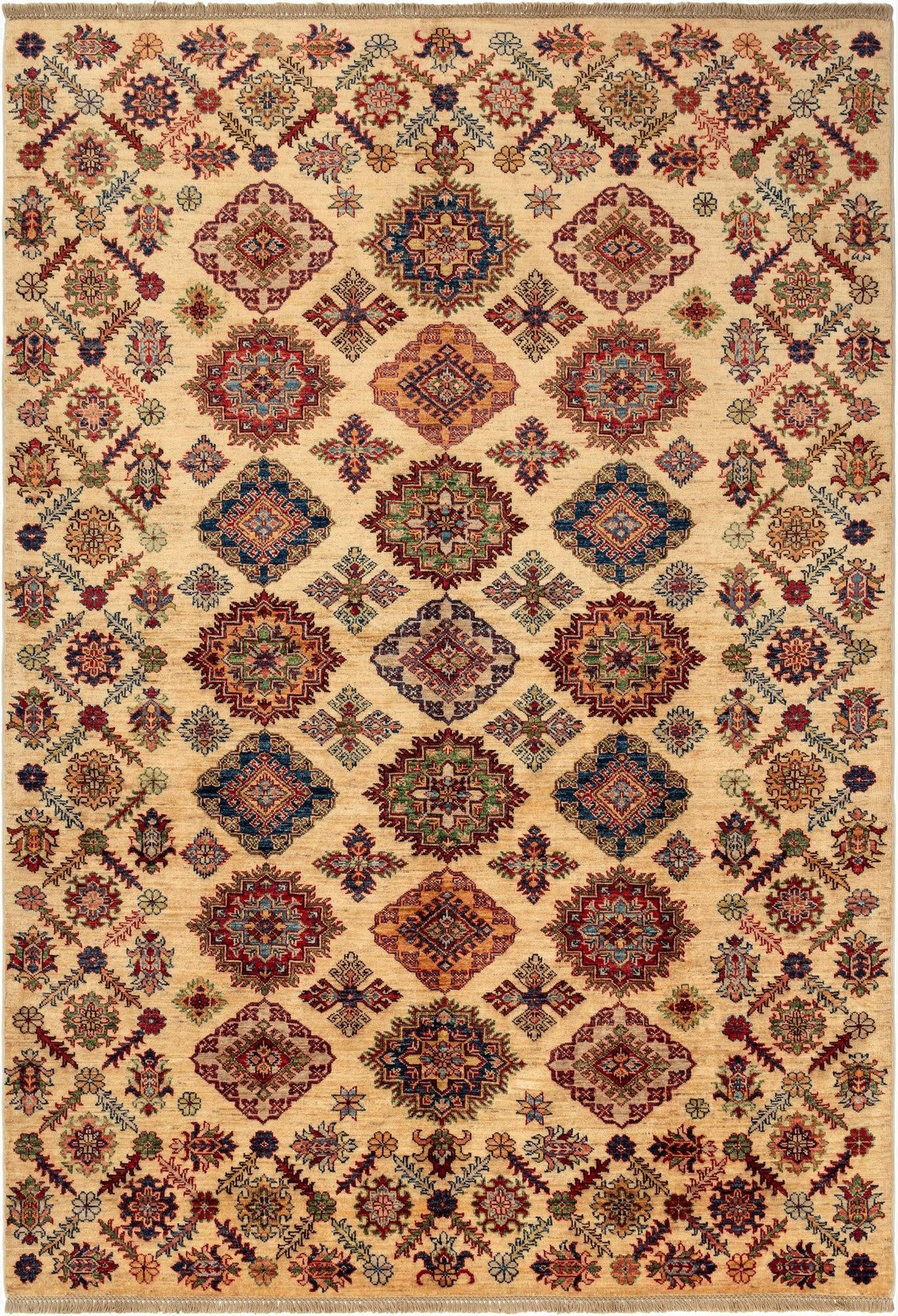 5' 10 x 8' 6 Kazak Wool Rug