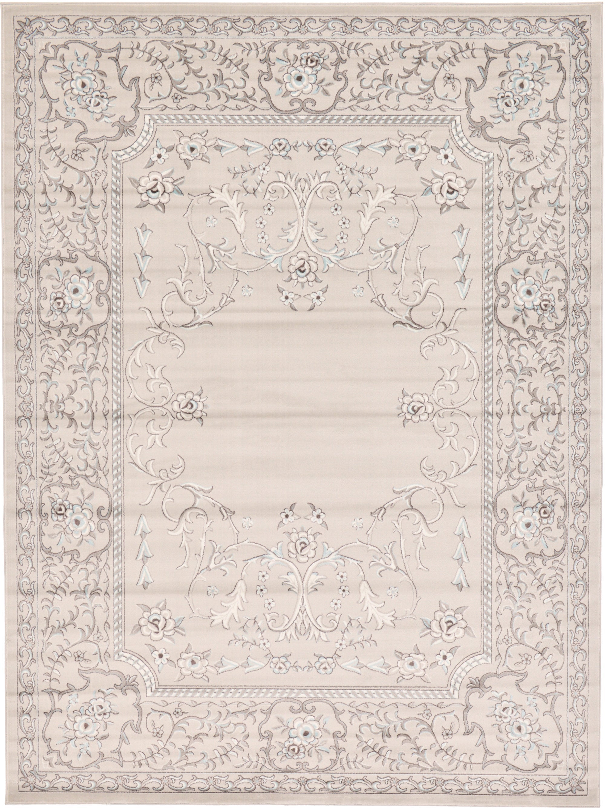 9' 10 x 13' Kerman Design Rug