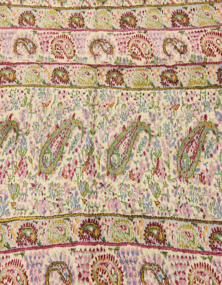 Detail image of 13' x 17' 2 Hand Knotted Kerman Persian Wool Rug