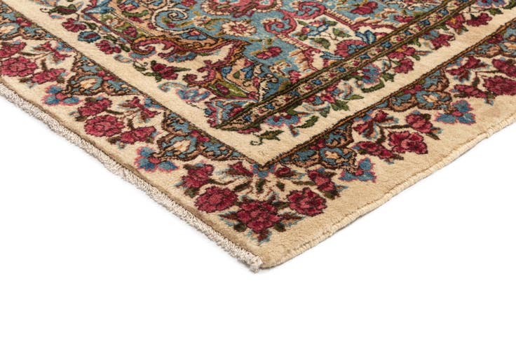 Detail image of 11' 1 x 12' 9 Kerman Wool Rug