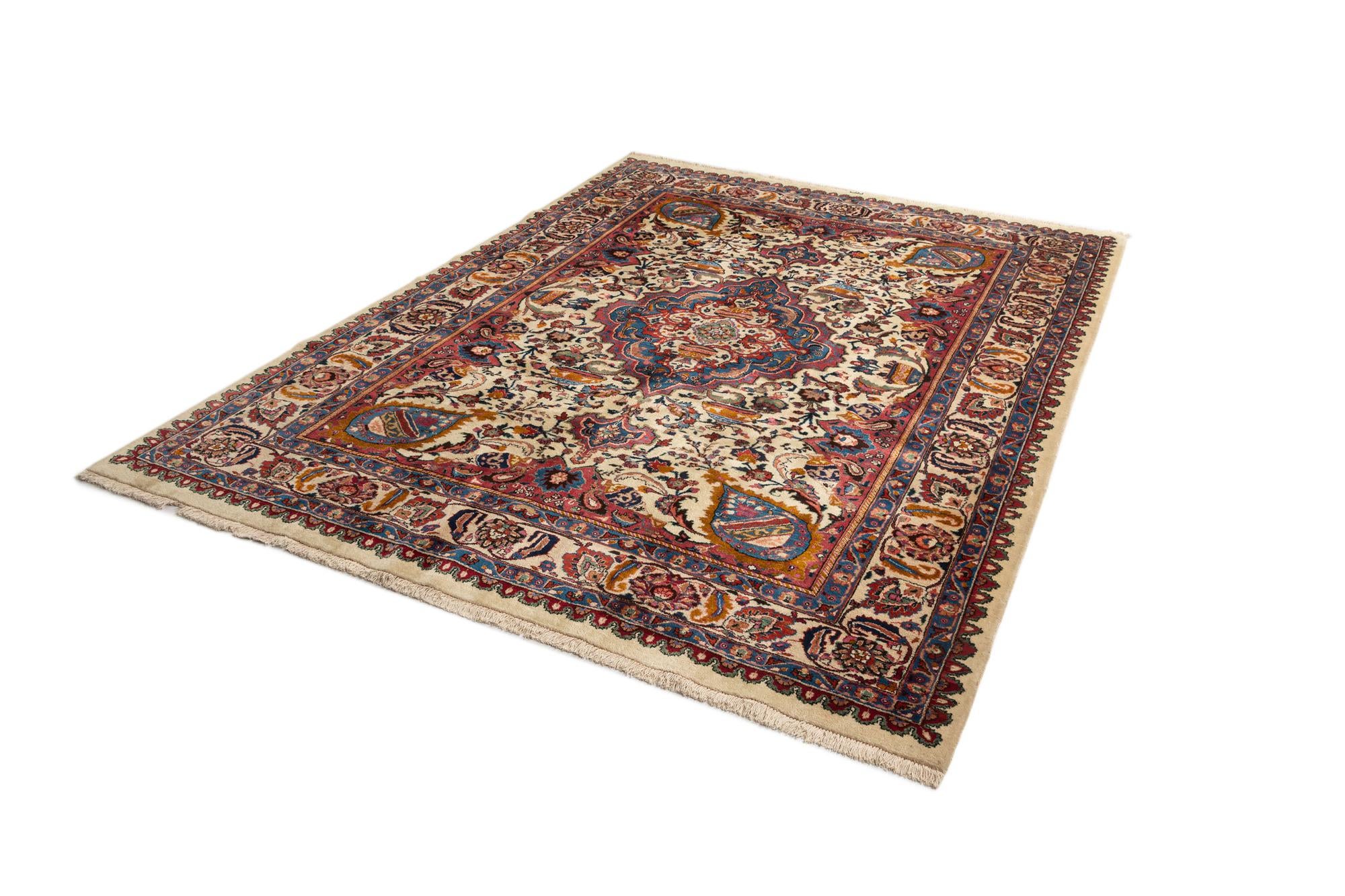 7' 10 x 10' 10 Kerman Wool Rug