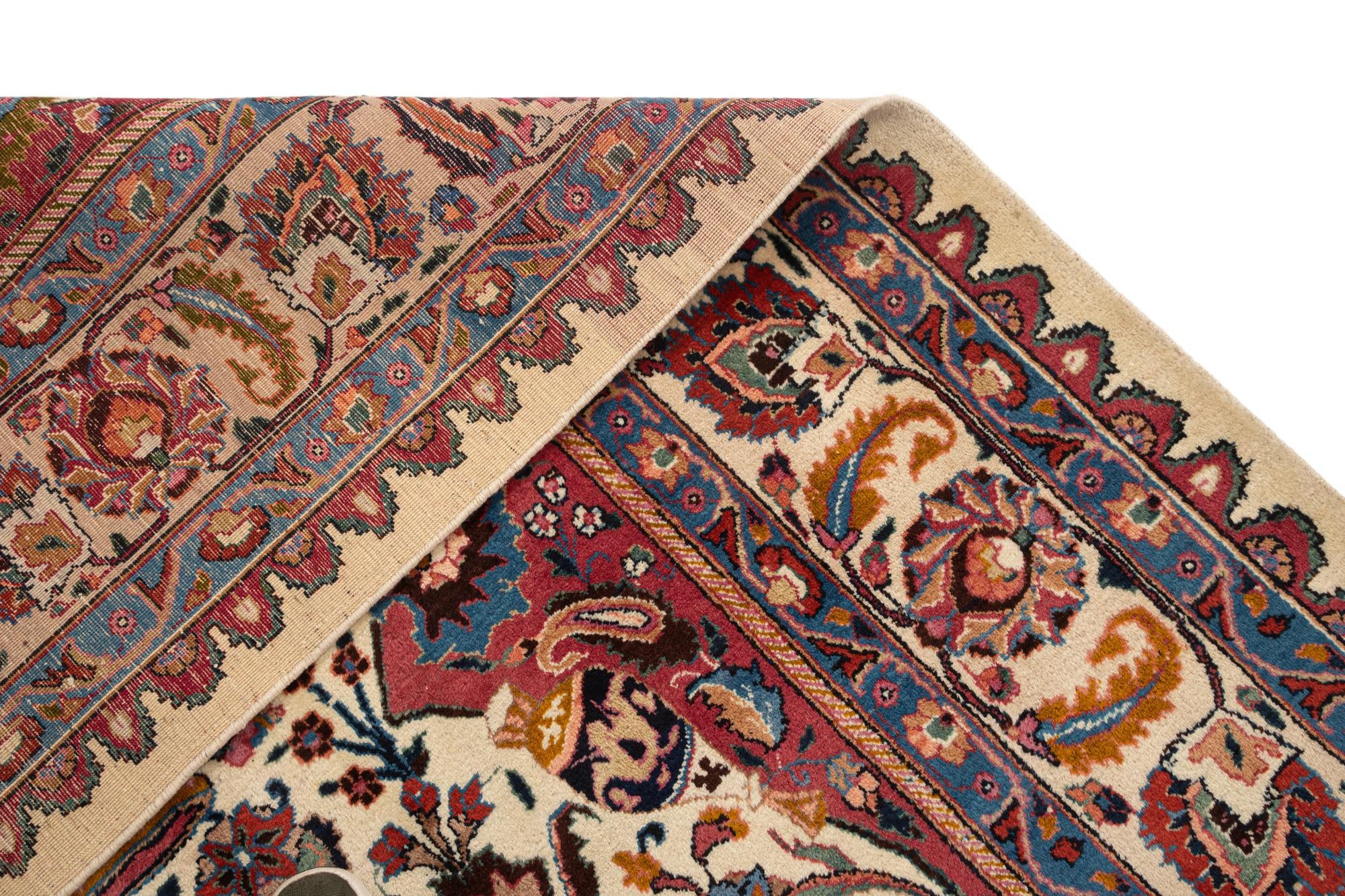 7' 10 x 10' 10 Kerman Wool Rug