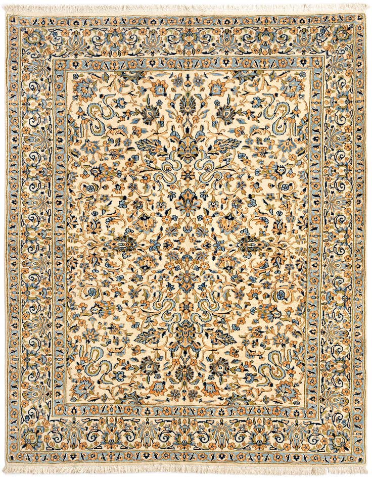 Detail image of 6' 3 x 9' 5 Kerman Wool Rug