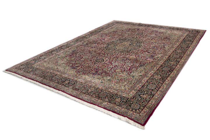 9' 9 x 12' 8 Kerman Wool Rug