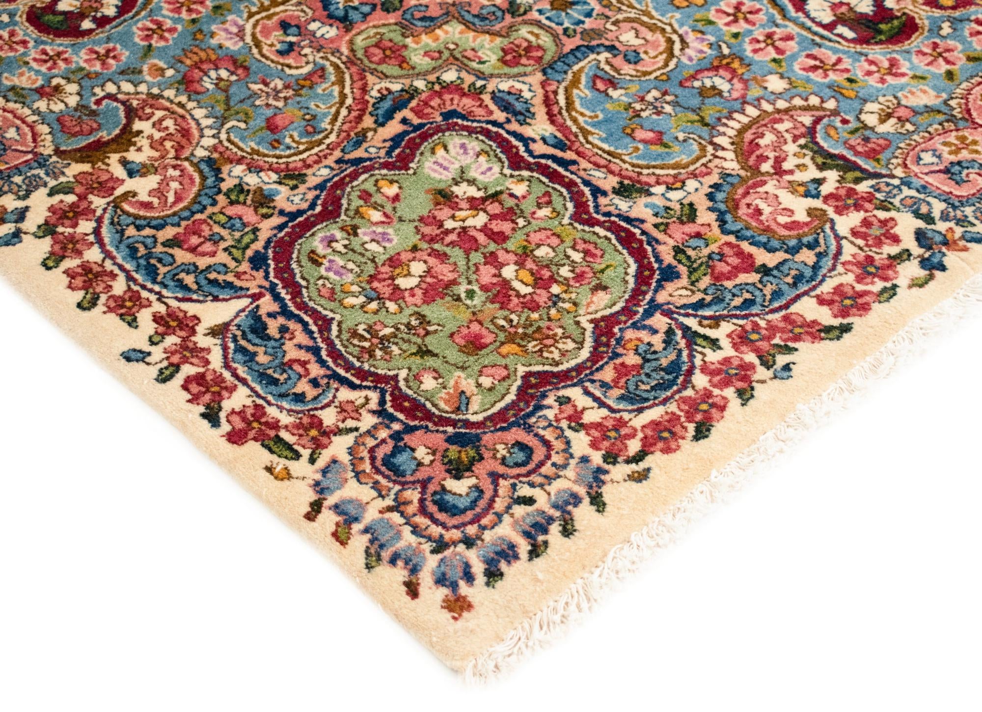 9' 6 x 19' 2 Kerman Wool Rug