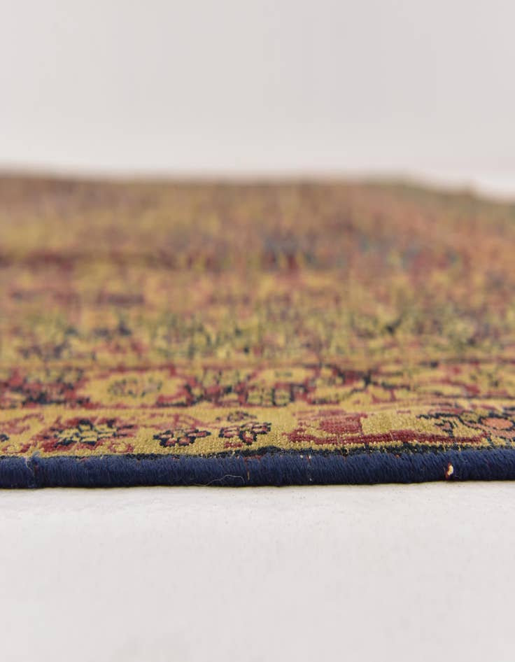 Detail image of 8' 8 x 11' 4 Hand Knotted Kerman Persian Wool Rug