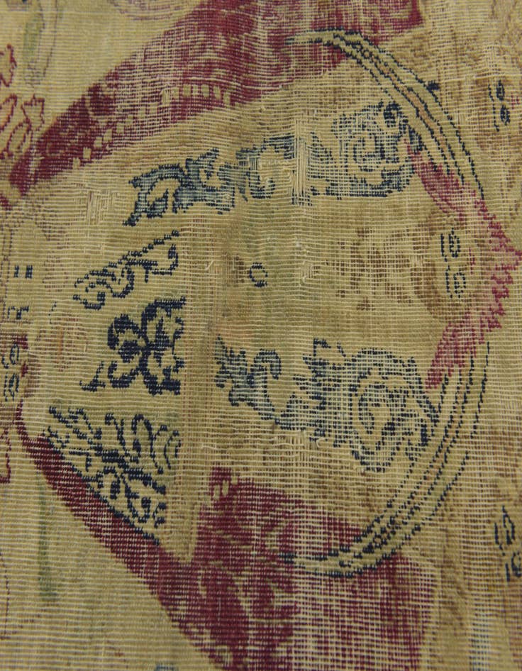 Detail image of 2' x 3' Hand Knotted Kerman Persian Rug