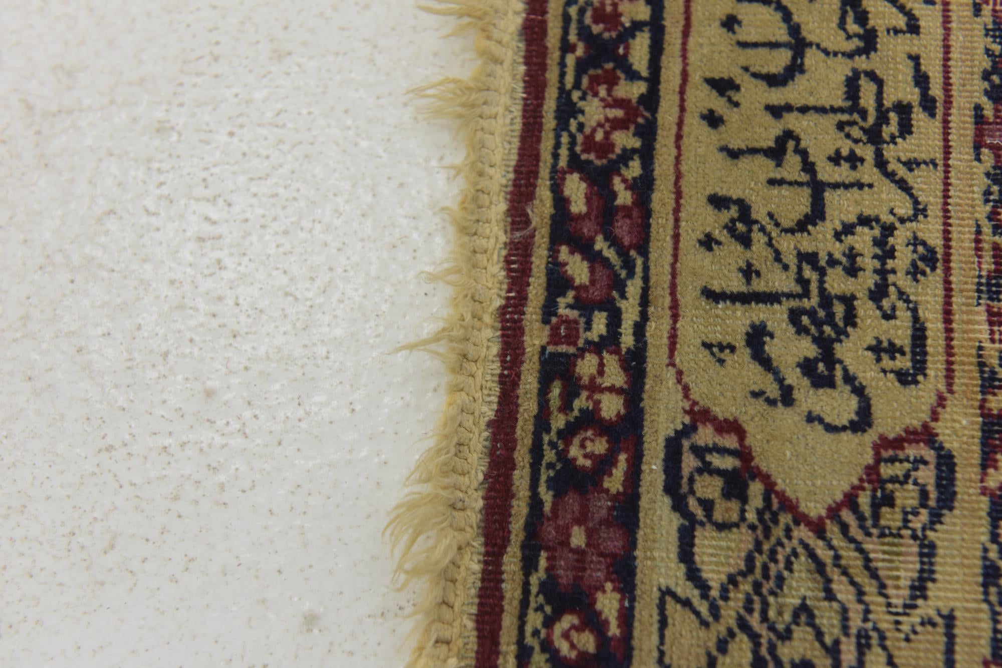 2' x 3' Hand Knotted Kerman Persian Rug