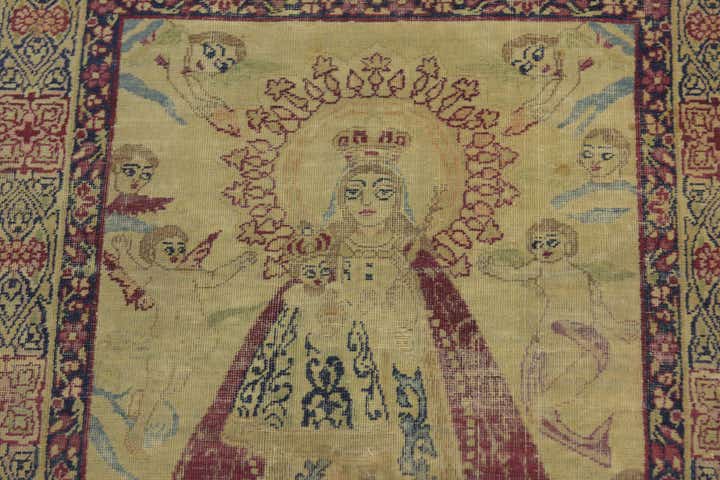 2' x 3' Hand Knotted Kerman Persian Rug