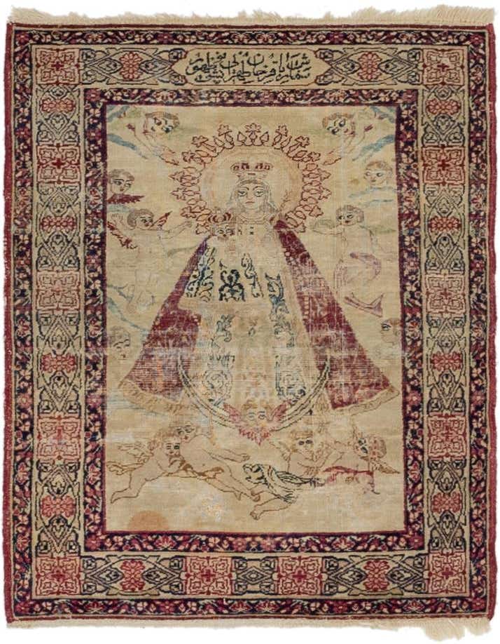 2' x 3' Hand Knotted Kerman Persian Rug