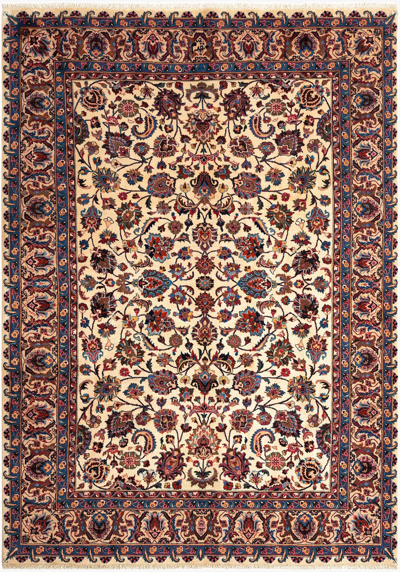 8' x 11' 1 Kerman Wool Rug