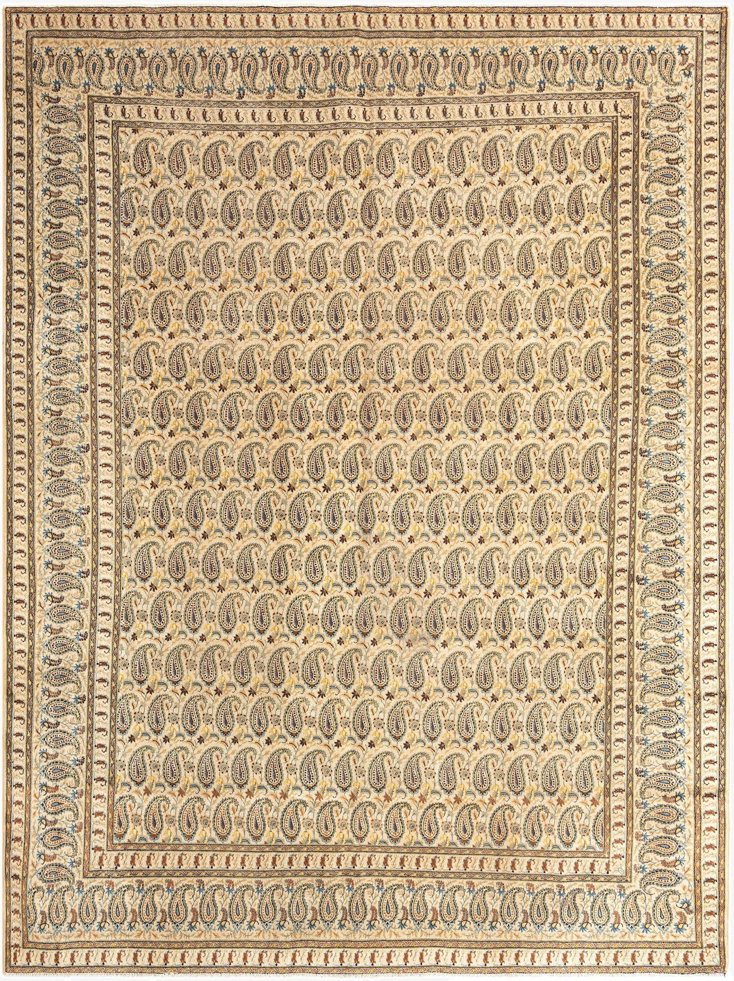 9' 9 x 12' 11 Kerman Wool Rug