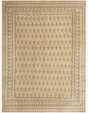 9' 9 x 12' 11 Kerman Wool Rug