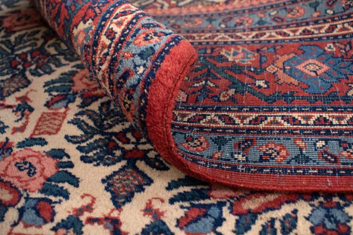 4' 3 x 6' 3 Hand Knotted Kermanshah Persian Rug