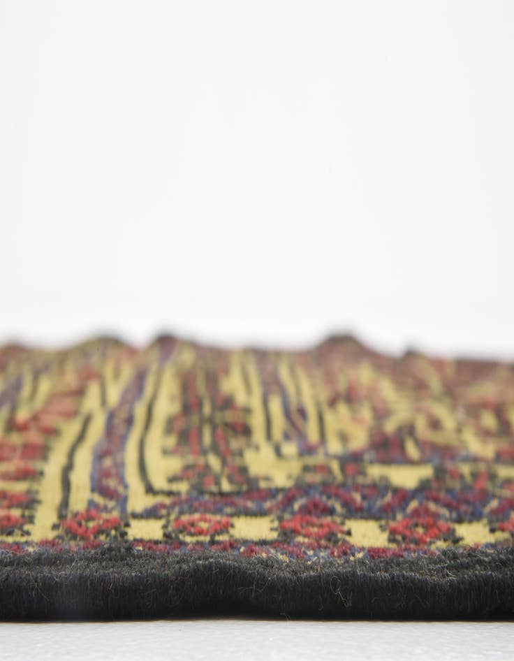 Detail image of 4' x 6' 2 Hand Woven Kilim Afghan Wool Rug