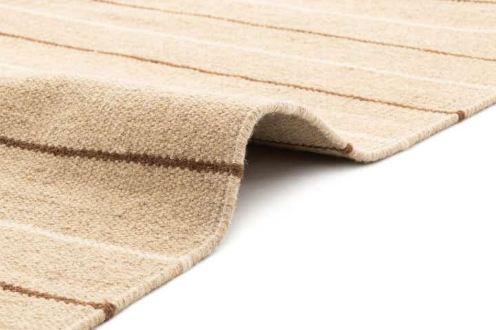 2' 5 x 4' 7 Hand Woven Kilim Dhurrie Wool Rug