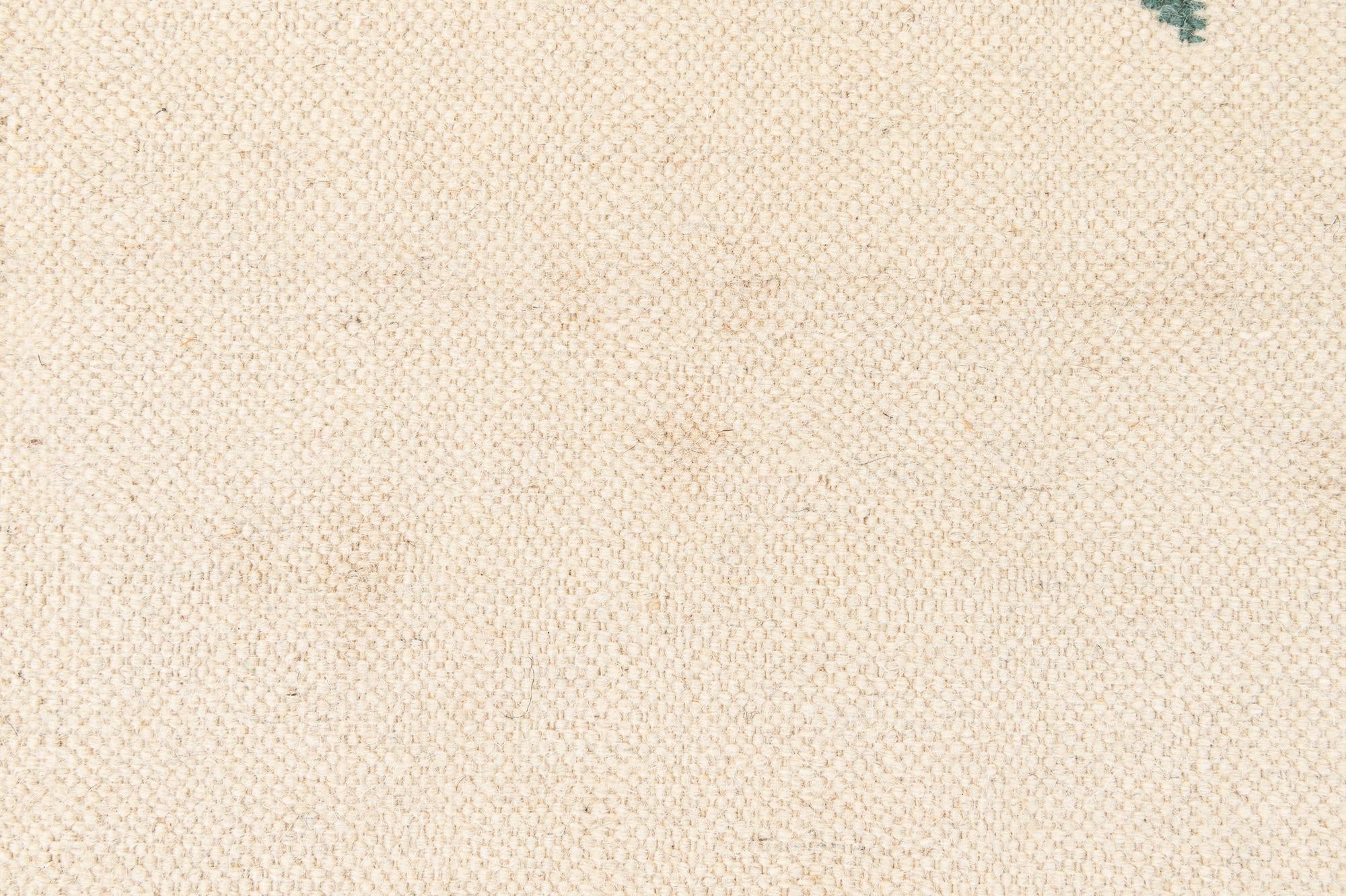 135cm x 195cm Tejido a mano Kilim Dhurrie Alfombra Lana