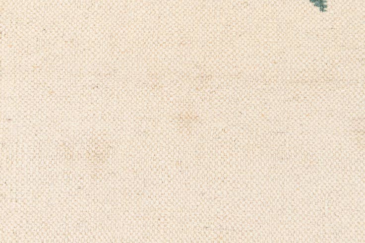 Detail image of 4' 5 x 6' 4 Hand Woven Kilim Dhurrie Wool Rug