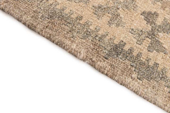 3' 3 x 4' 9 Hand Woven Kilim Maymana Wool Rug