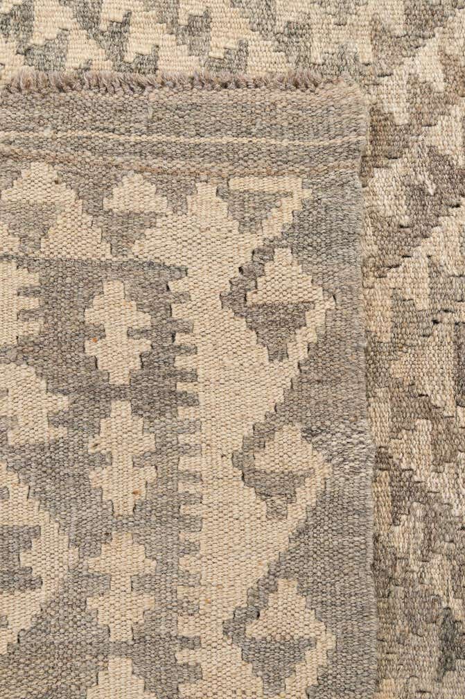 3' 6 x 5' Hand Woven Kilim Maymana Wool Rug