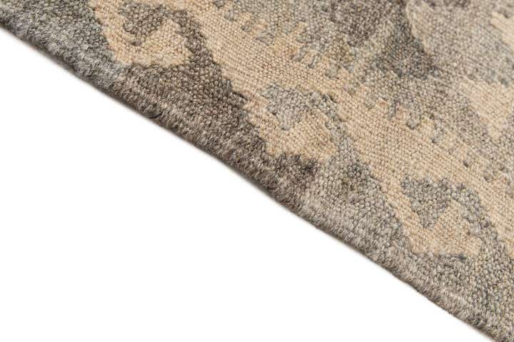 3' 6 x 4' 10 Hand Woven Kilim Maymana Wool Rug