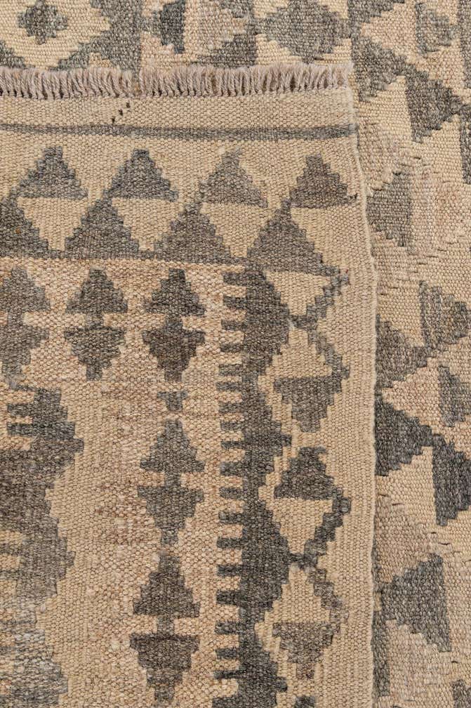 3' 10 x 5' 10 Hand Woven Kilim Maymana Wool Rug