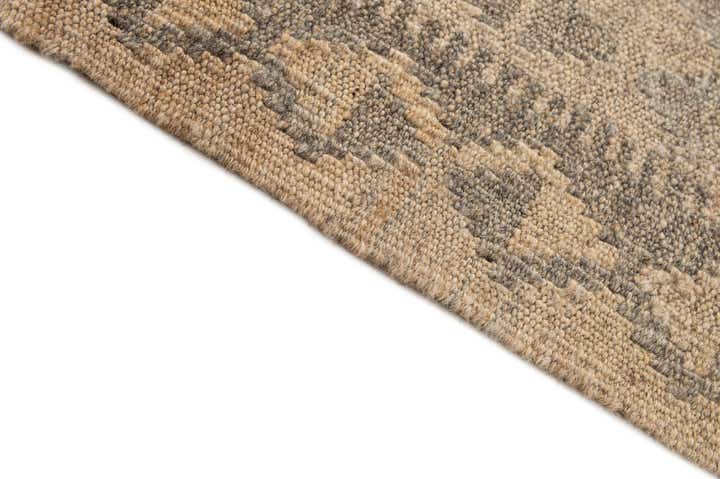 5' x 6' 5 Hand Woven Kilim Maymana Wool Rug