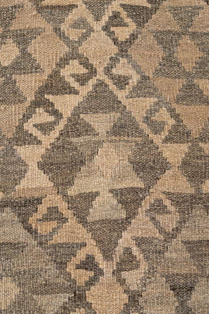 5' 3 x 7' 5 Hand Woven Kilim Maymana Wool Rug