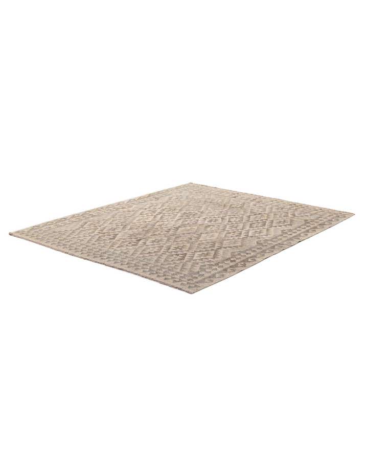 5' 9 x 7' Hand Woven Kilim Maymana Wool Rug